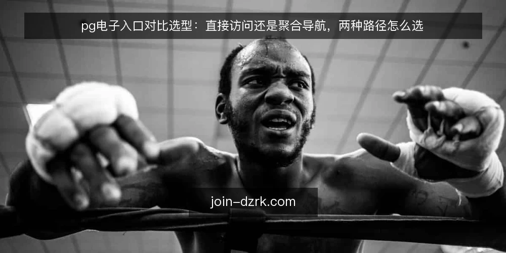 pg电子入口对比选型：直接访问还是聚合导航，两种路径怎么选 — 先定评估标准：入口选型看哪几件事 配图